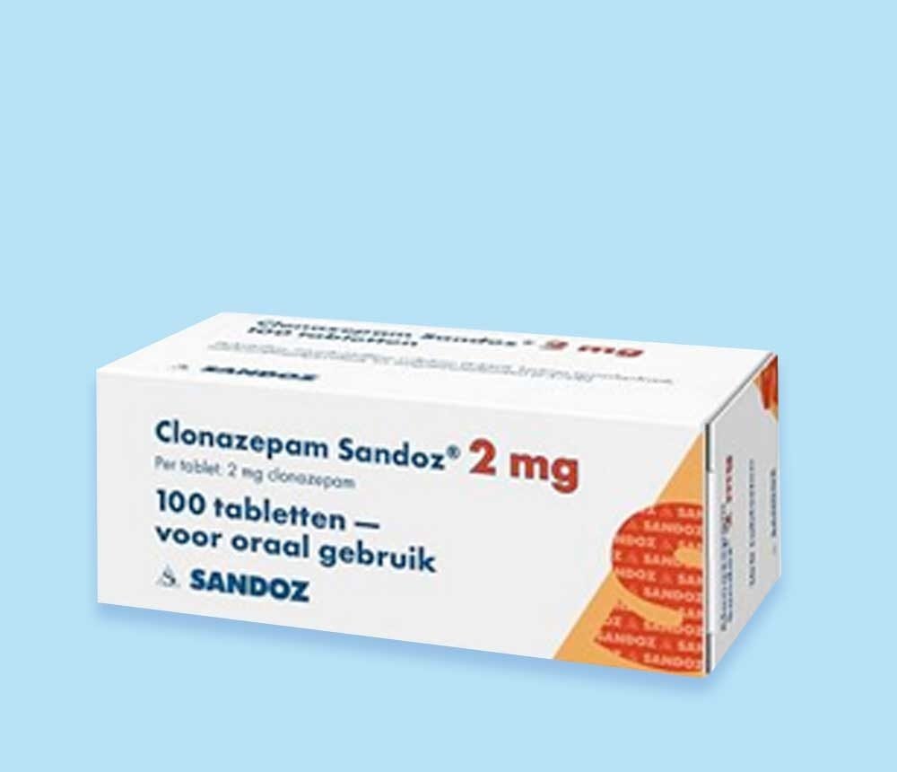 Clonazepam 2 MG kopen zonder recept en met IDEAL -