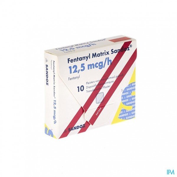 FENTANYL MATRIX SANDOZ 12,5 MCG PLEIST