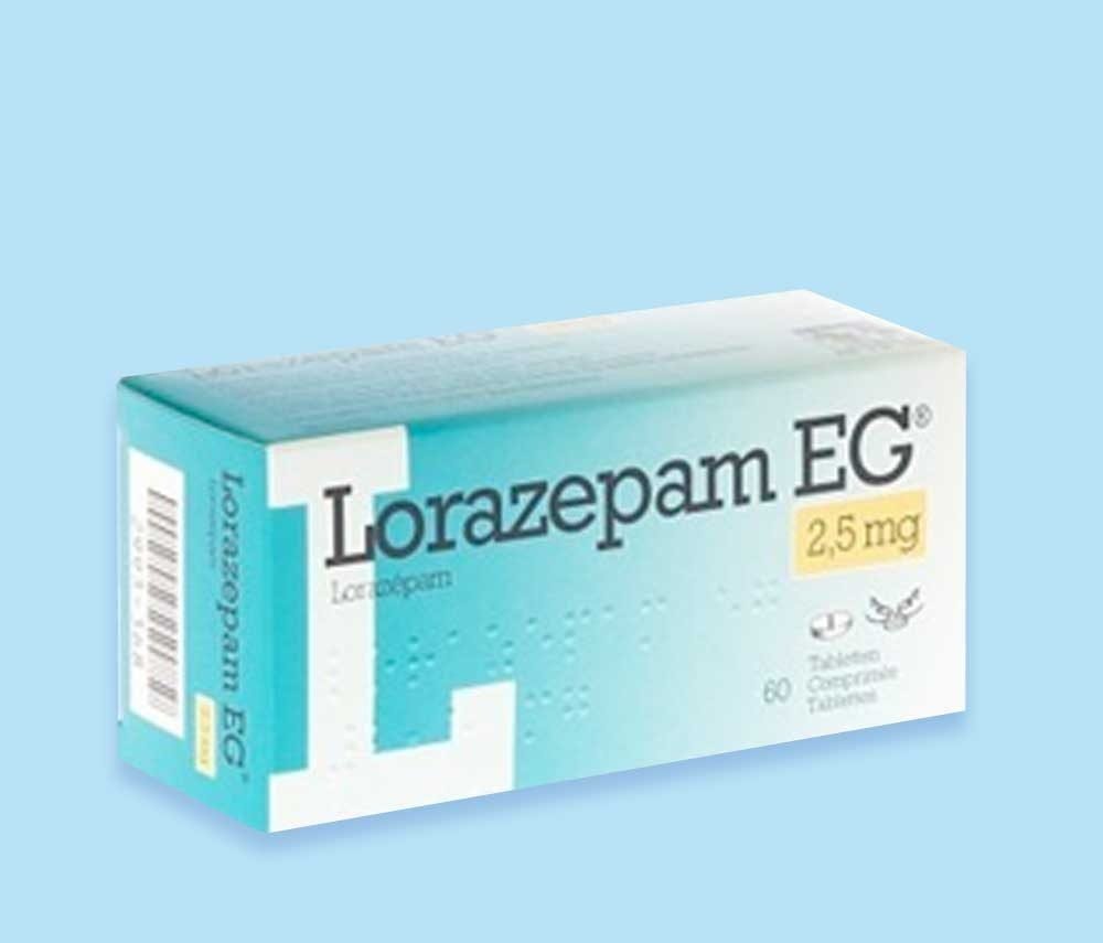 Lorazepam 2,5 mg kopen zonder recept