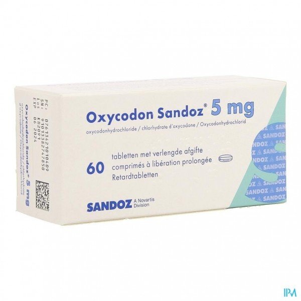 OXYCODON 5 mg - 60 TABLETTEN
