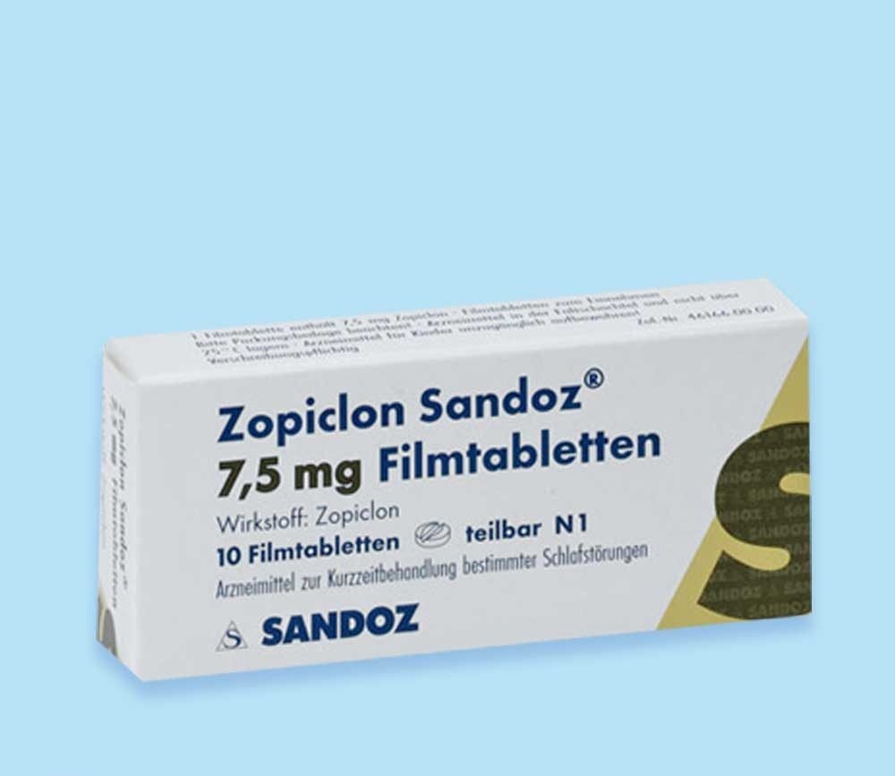 ZOPICLON 7,5 MG 30 TABLETTEN